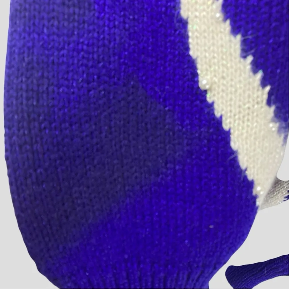 Jacklyn Smith Women’s Very ‘Ugly’ Christmas Sweater With Perls & Brooches  Sz. L - Image 14