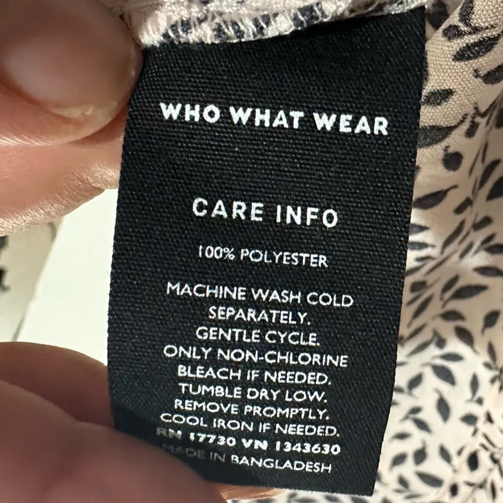 Who What Wear Puff Short Sleeve Smocked Dress 1X - Image 8