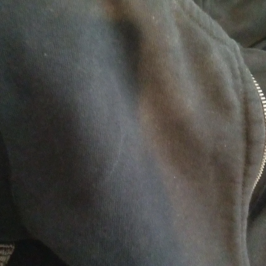 American Giant Womens Classic Full Zip Black Jacket Cotton USA MADE medium - Image 7