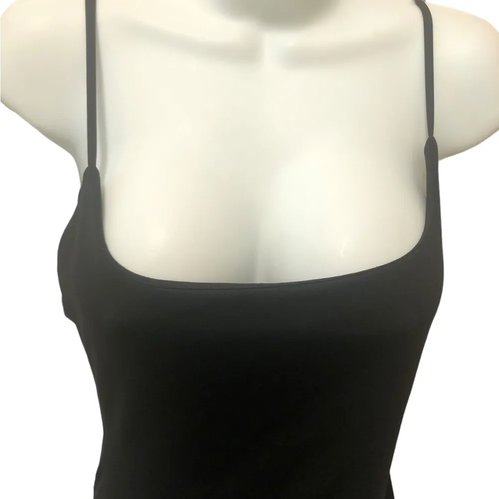 Feels Right Bodycon Maxi Dress Sz L Black Sultry Sexy Cocktail Date Nite - Image 6