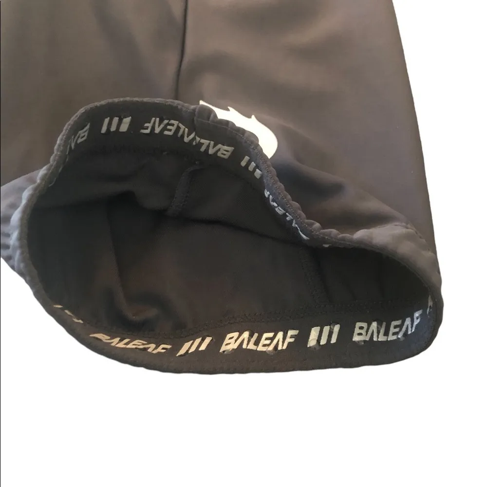 Flyleaf High Rise Padded Shorts Black Nylon Stretch Size M Cycling Biking - Image 5