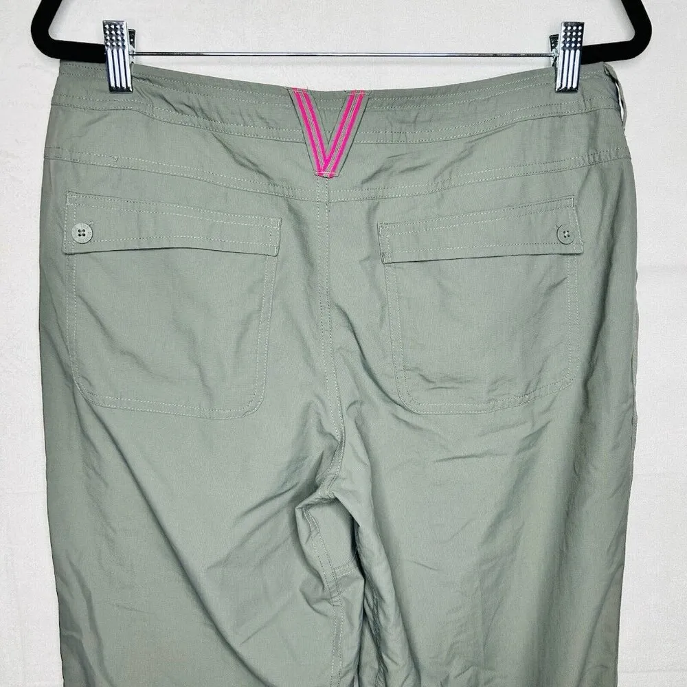 The North Face Sz 10 Style# CFU1 Quick Dry UPF30 Hiking Outdoor Pants Gray - Image 8