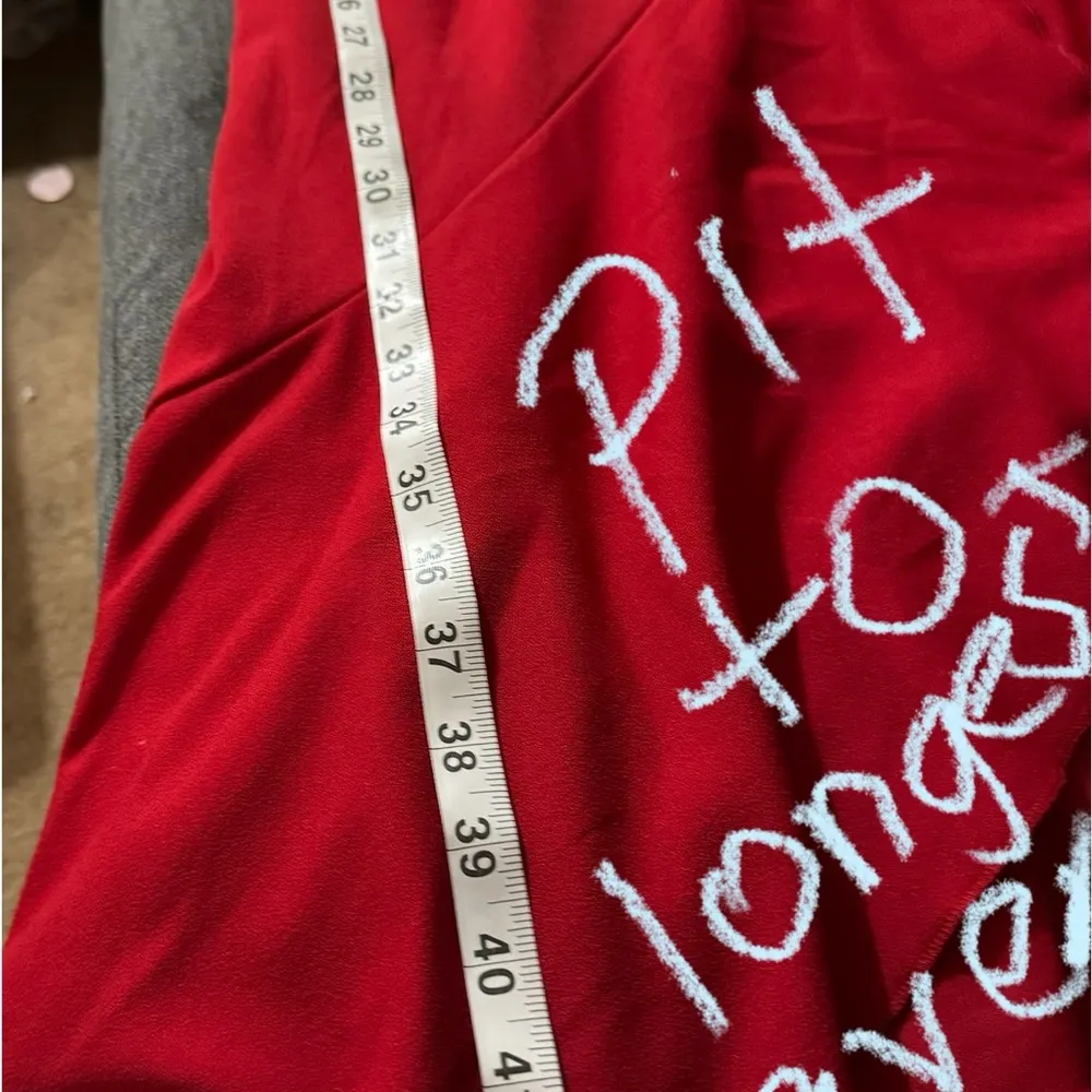 Elegant Red Maxi Wrap Dress with Ruched One Shoulder - Image 6