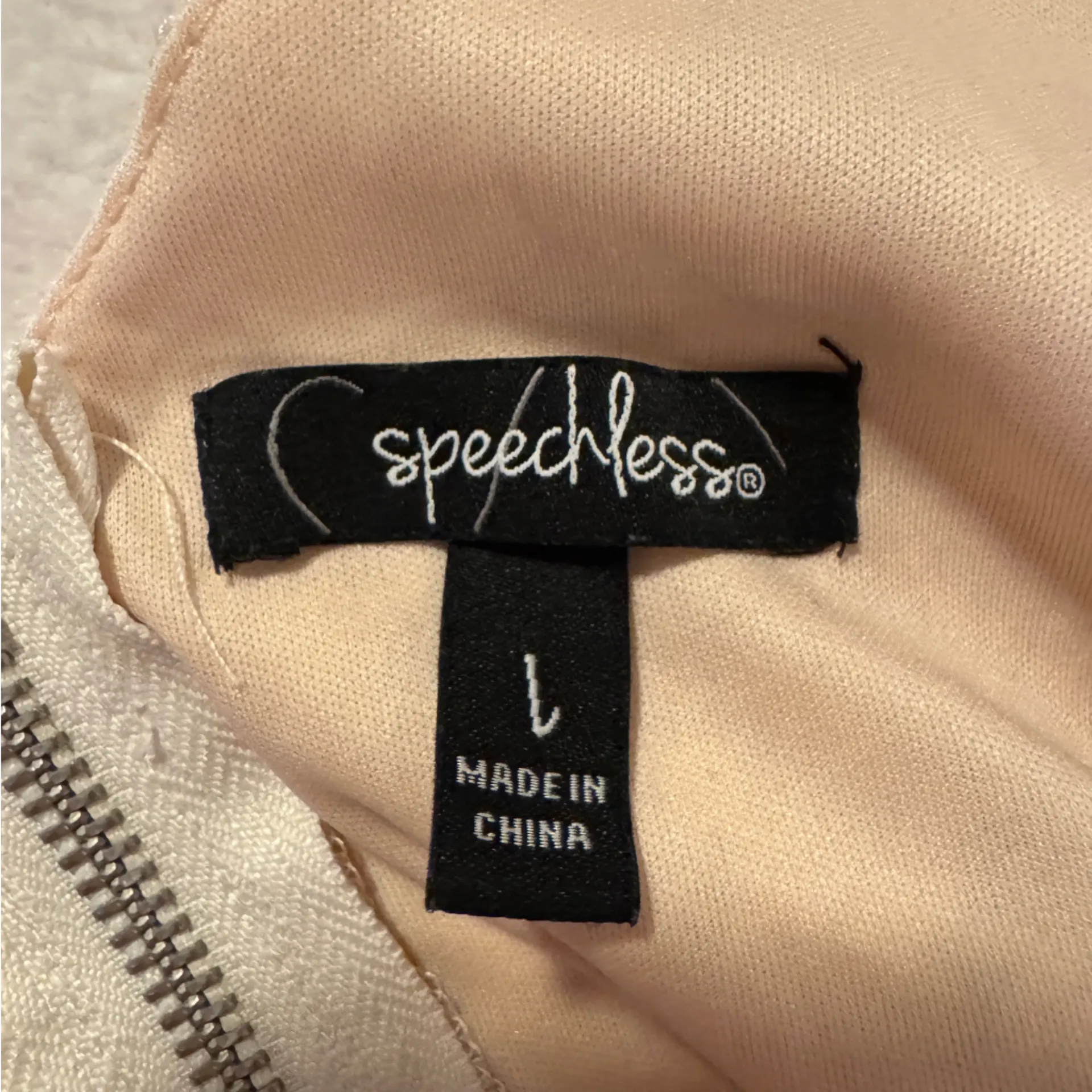 Speechless Light Pink  Lace Dress - Image 3