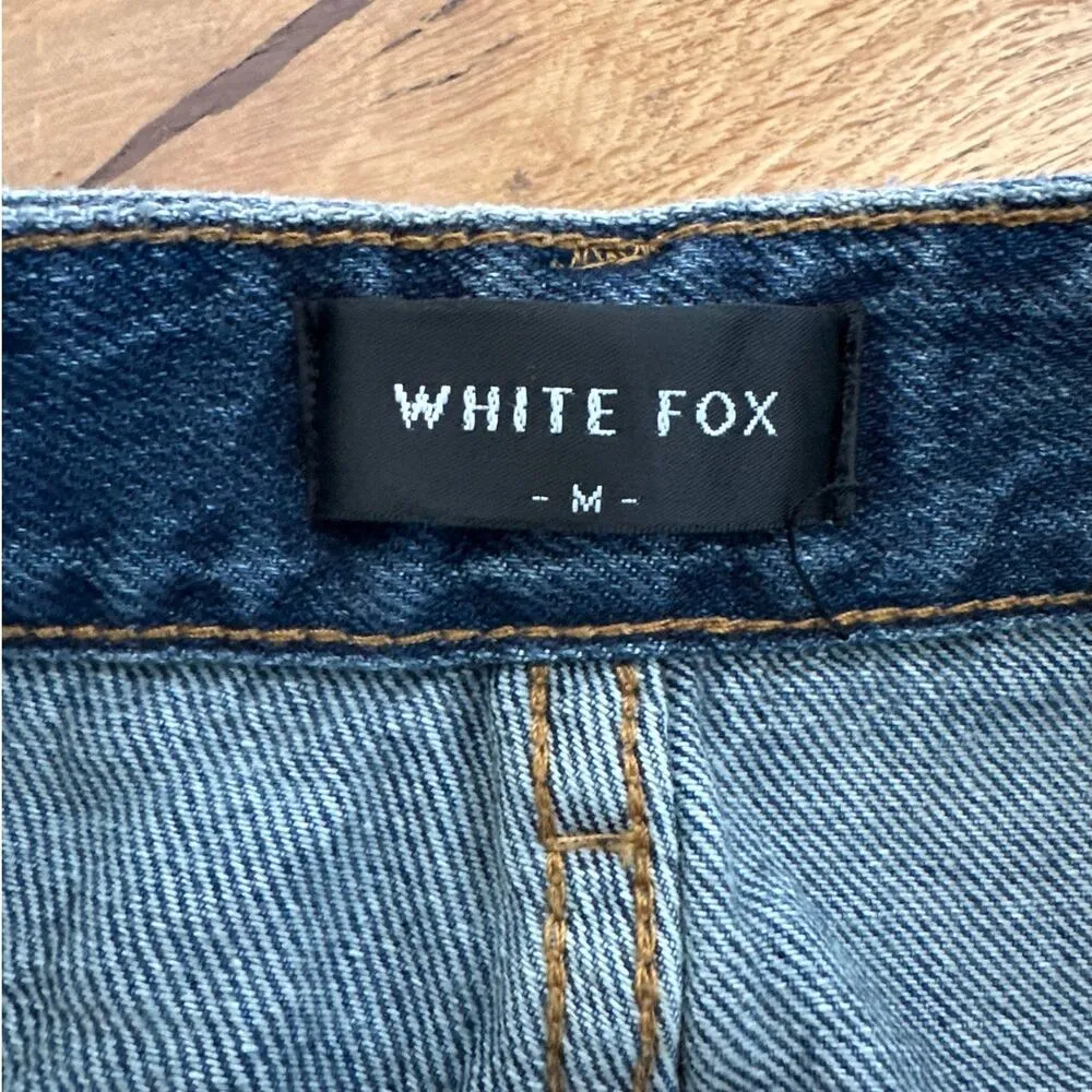 White Fox Boutique - Denim Mini Skirt in Blue - Image 2