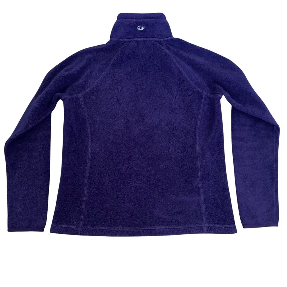 Vineyard Vines Fleece 1/4 Zip Pullover XS - Image 2