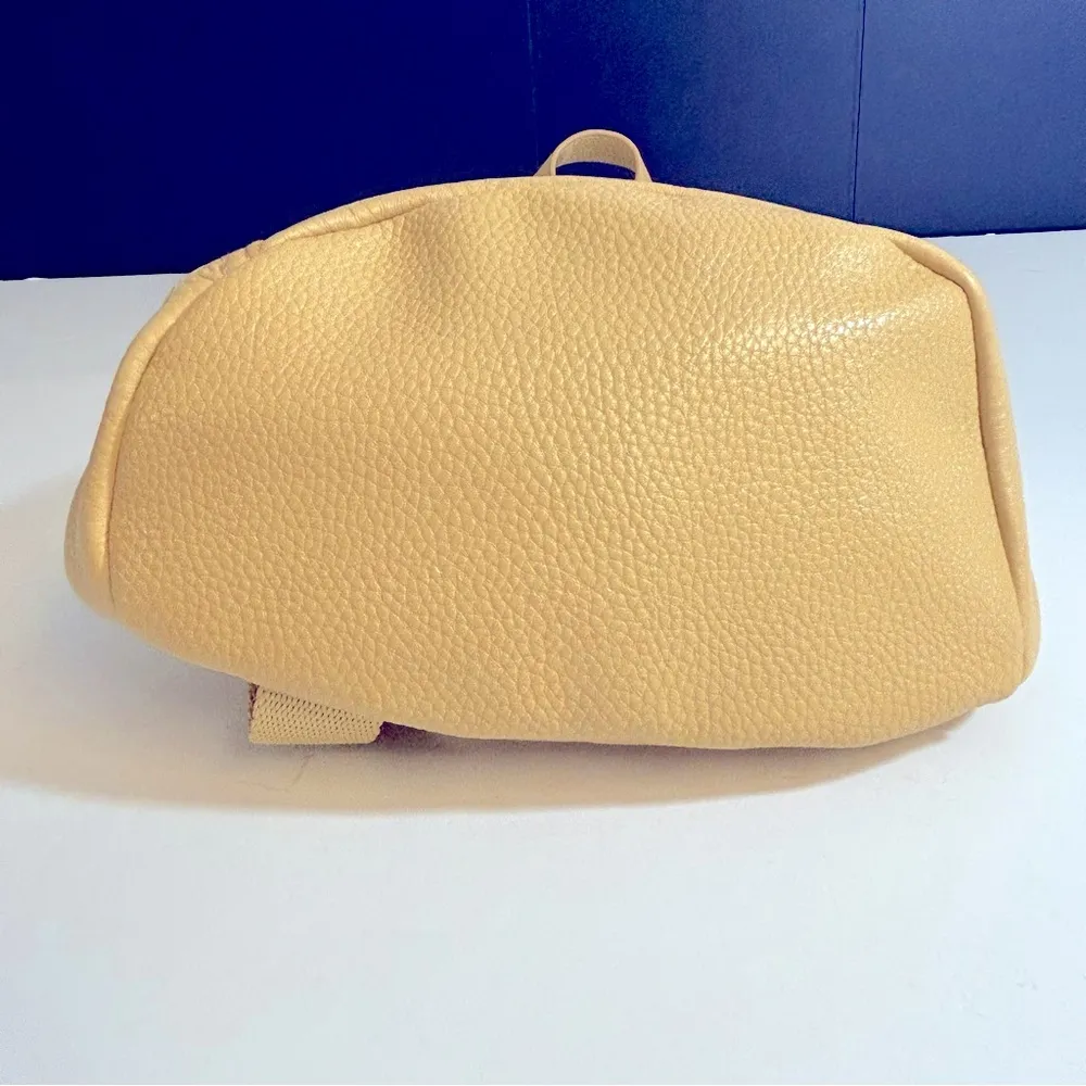 The Sak Geo Sling Backpack Buttercup Yellow Leather Shoulder Bag Purse NWT - Image 7