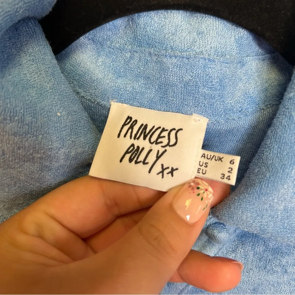 Princess Polly | Blue Beach Cover Up Terry Cloth Towel 2 Set - Image 11