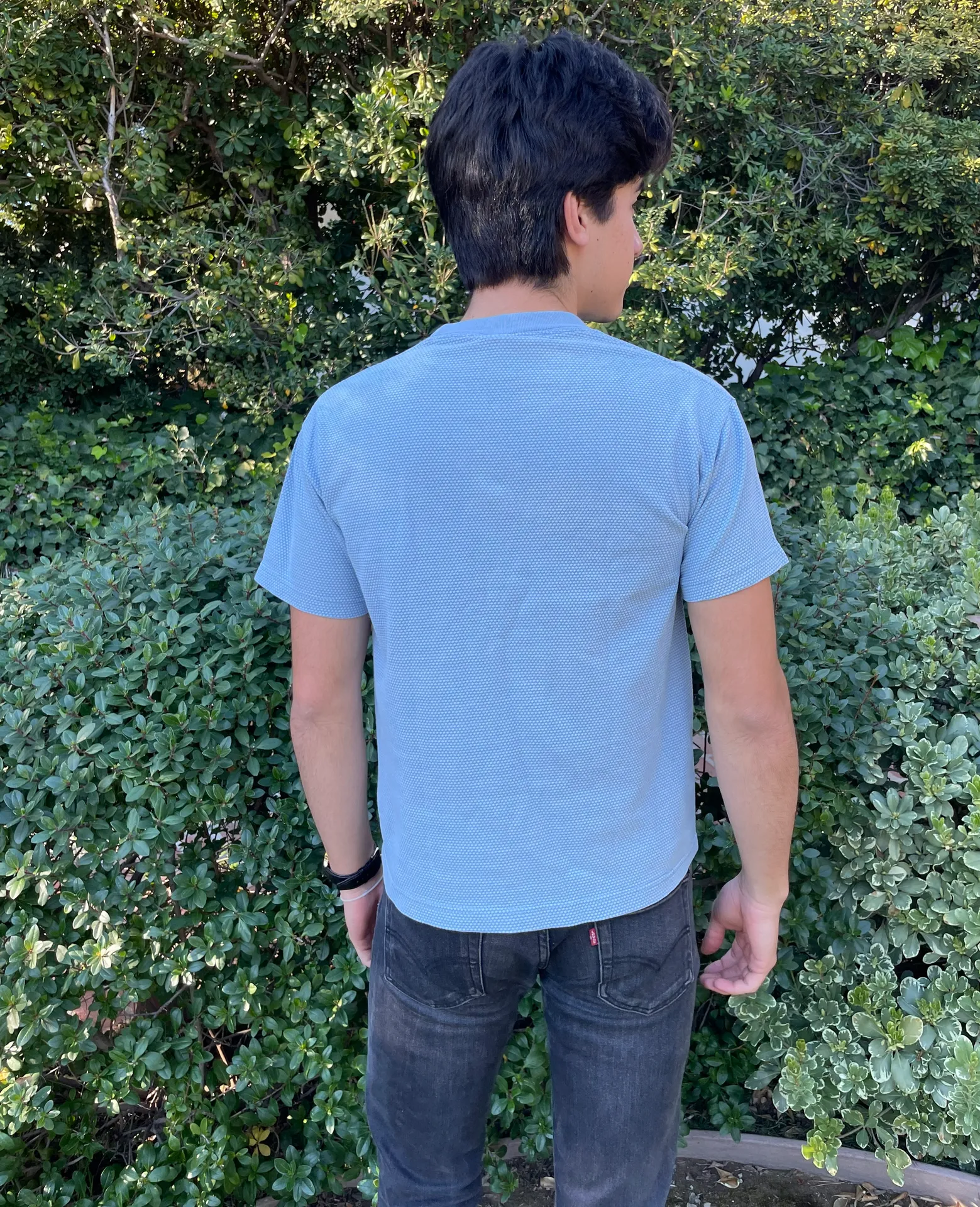 Vintage baby blue shirt - Image 2