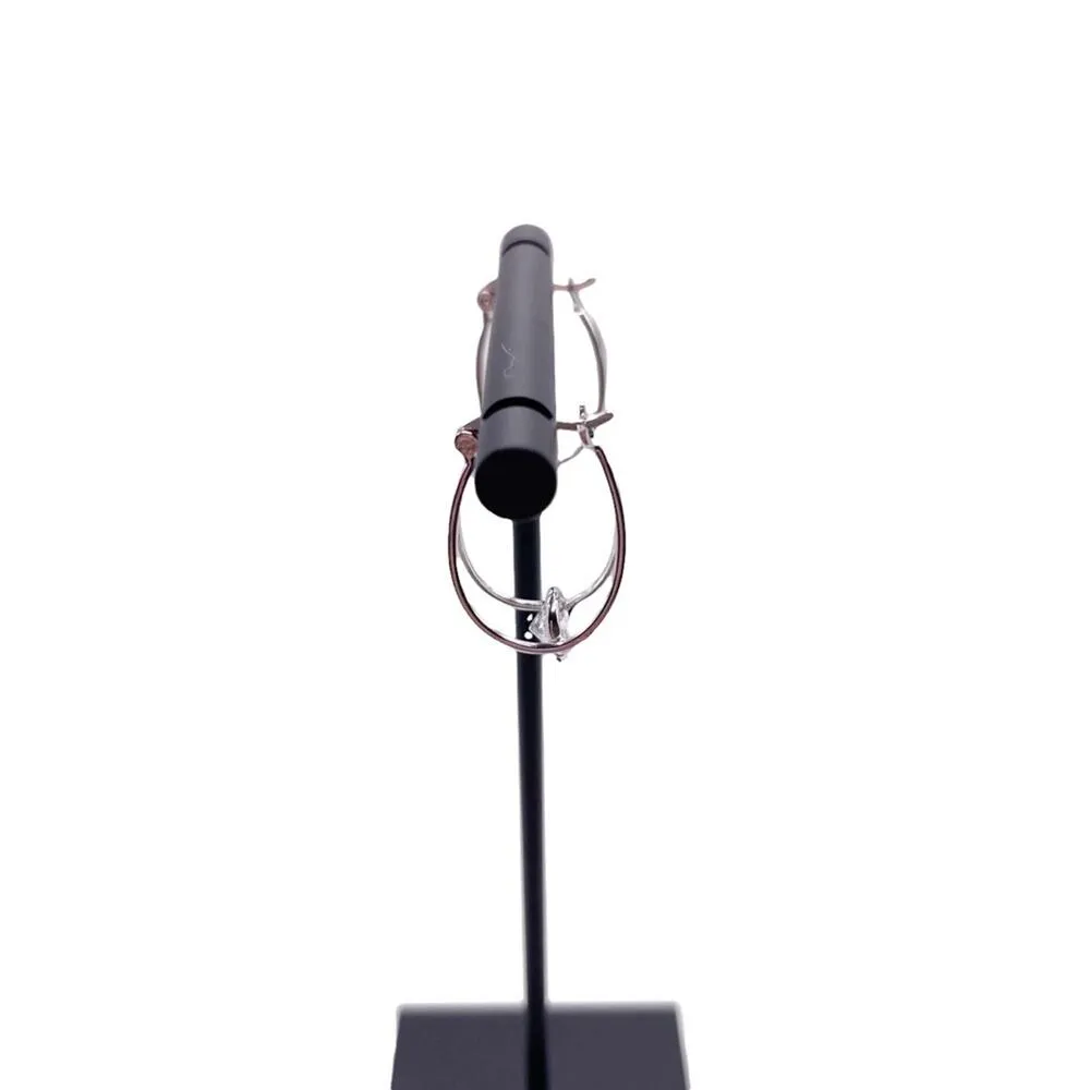 JTV Bella Luce Rhodium Sterling Silver Earrings - Image 4