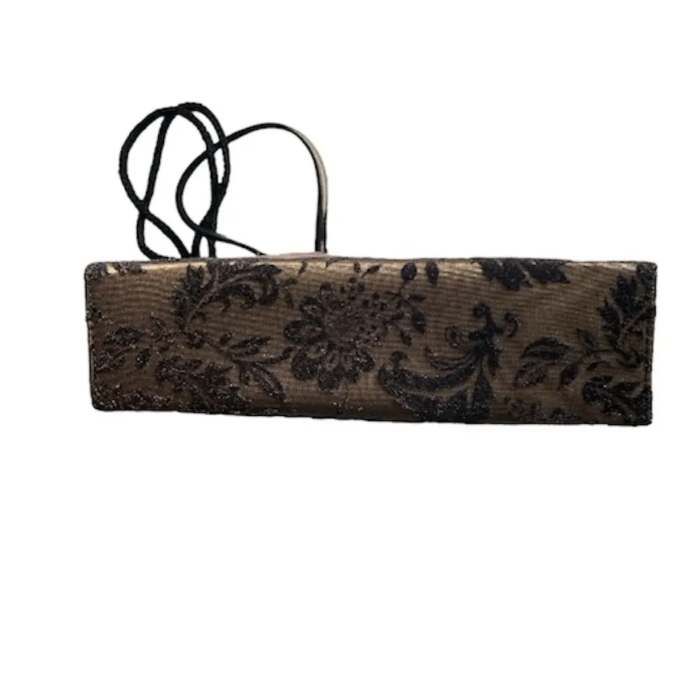 Black Lace Vintage Evening Bag Crossbody Shoulder - Image 8