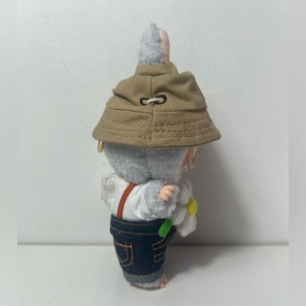 Pop Mart The Monsters Fall In Wild Labubu Vinyl Doll Pendant Keychain White - Image 12