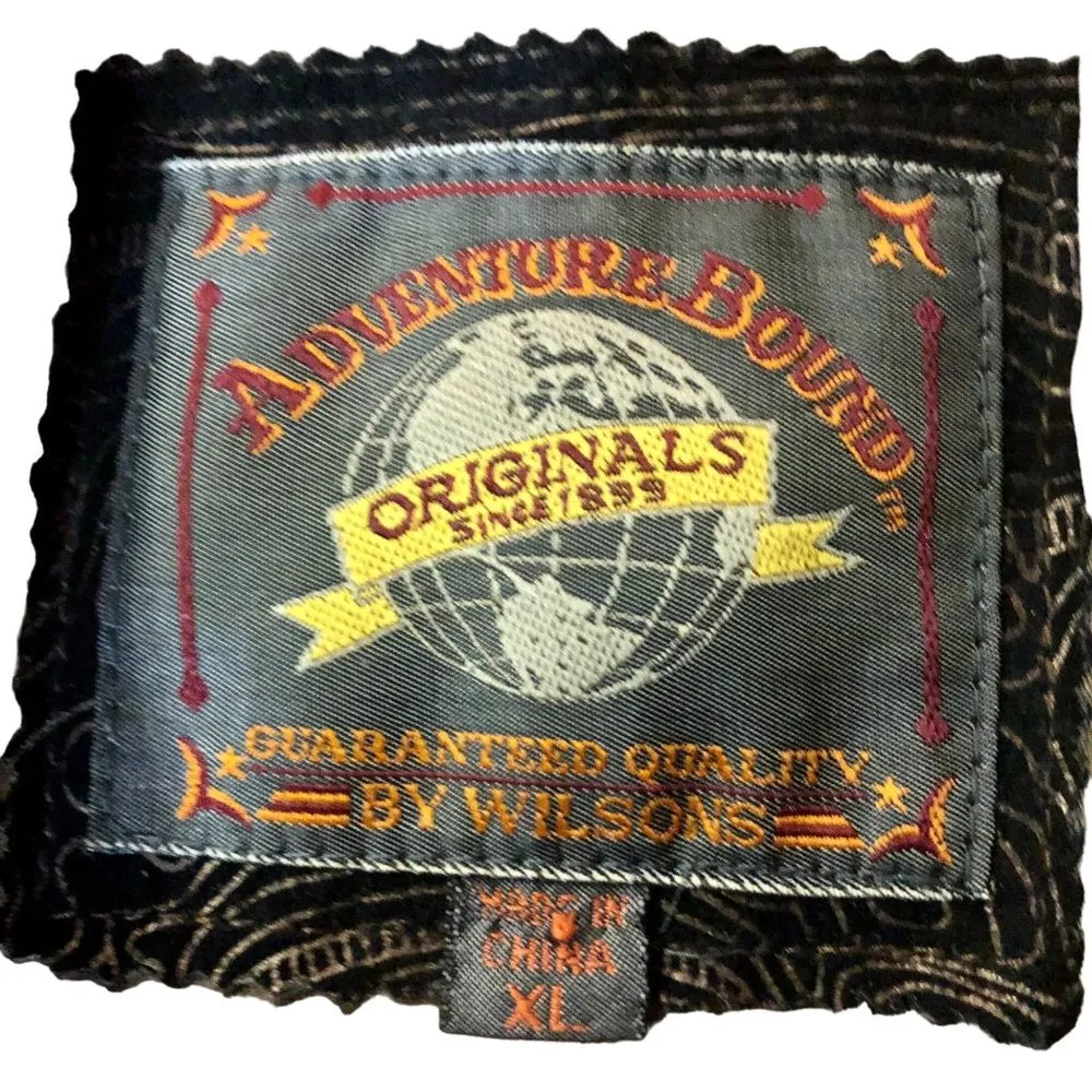 Vintage Wilsons Leather Trench Coat Thinsulate Womens XL Used - Image 8