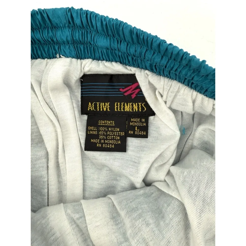 Active Elements 80's Wind Suit Complete Set Jacket & Pants Sz Large NWT RARE Vtg - Image 14