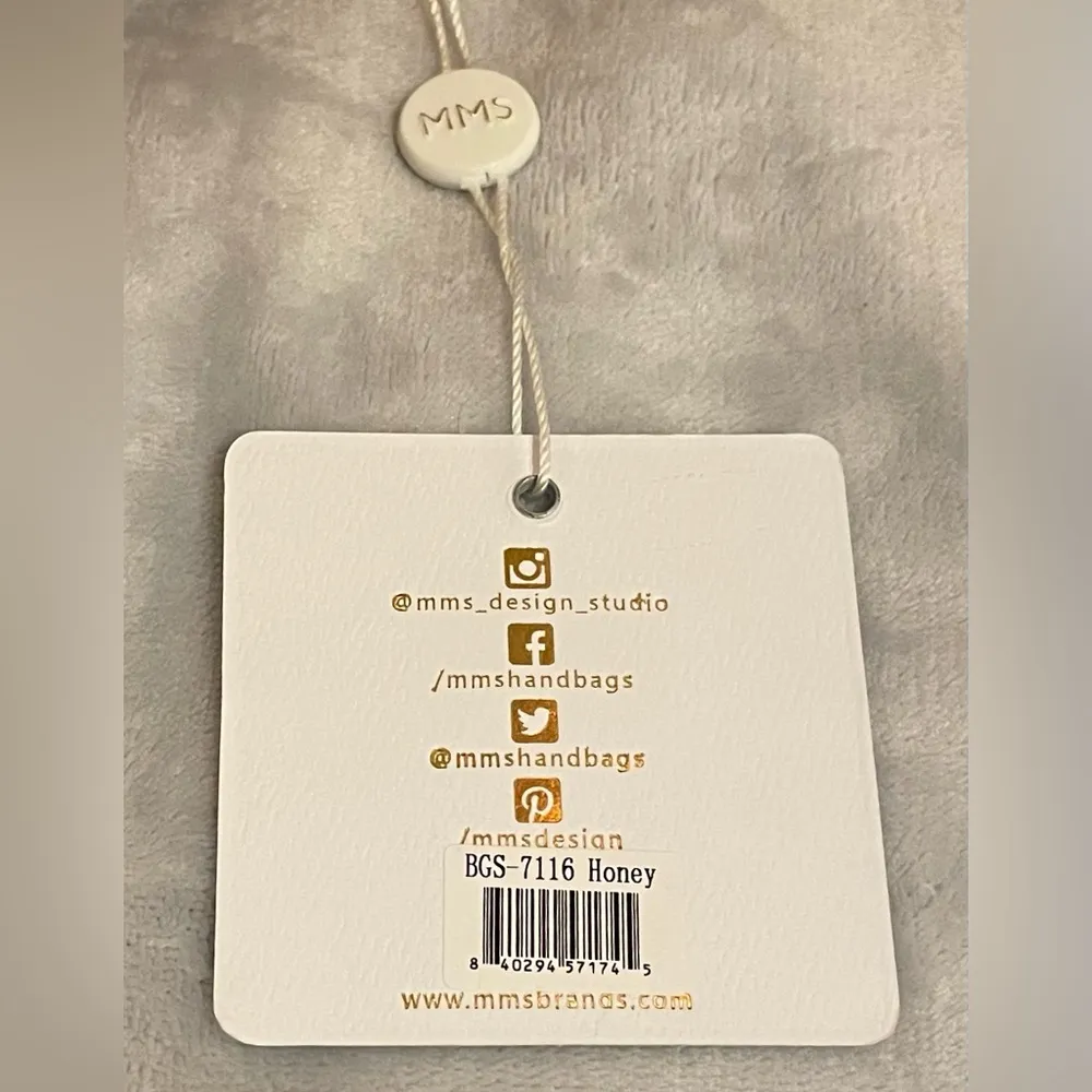 NWT Honey Mustard Yellow Quilted Puffy Shoulder Bag Crossbody - Image 9