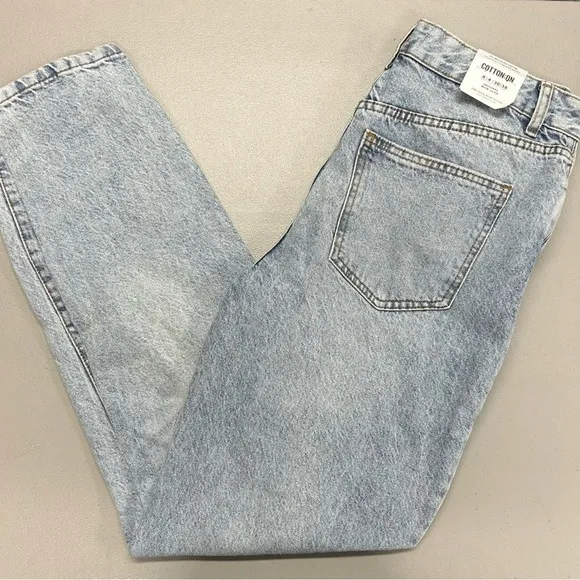 Cotton: On Original Mom Jean Light Wash Blue Denim Pant Womens Size 4 NWT - Image 2