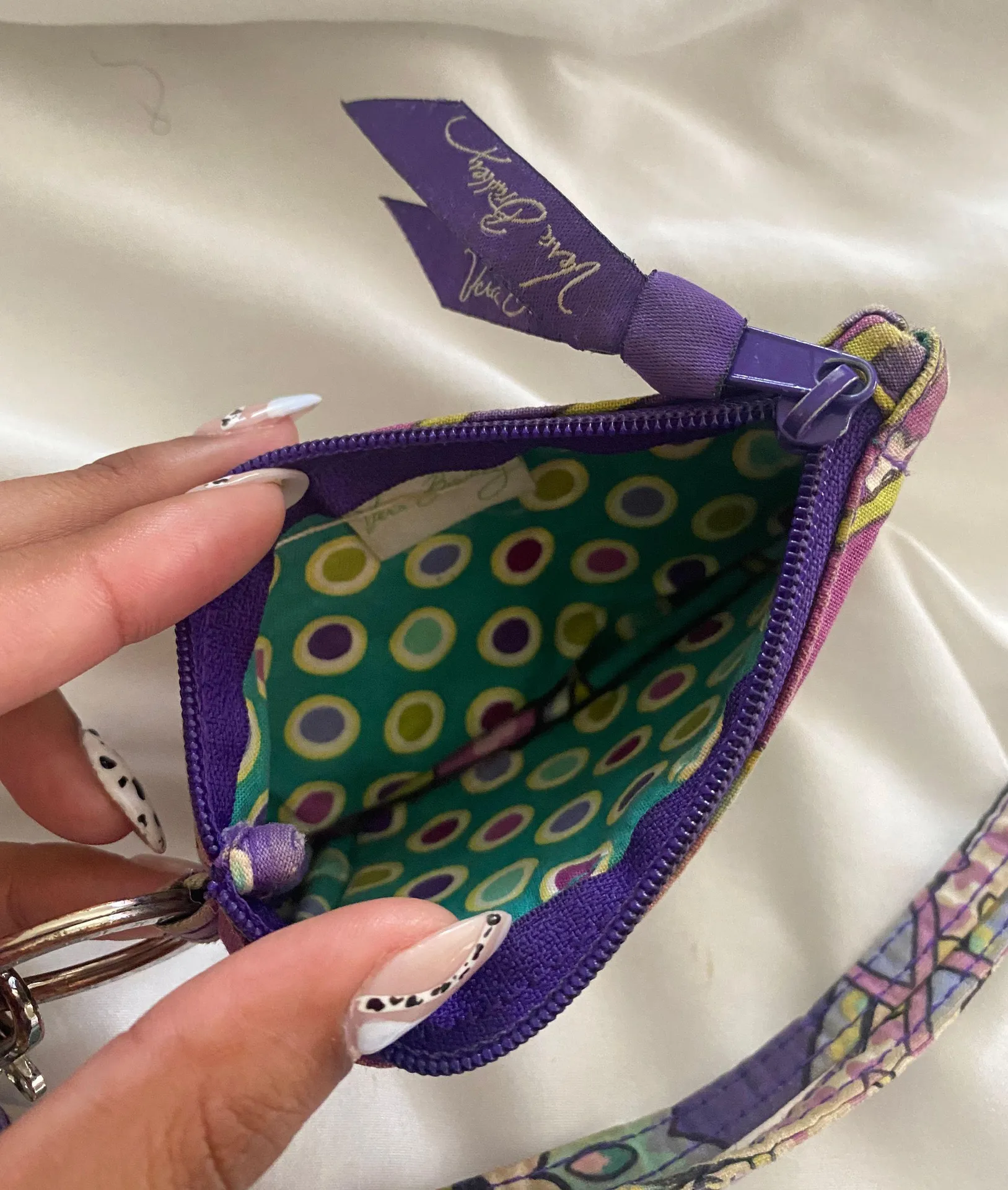 Vera Bradley Zip ID Wallet + Lanyard - Image 3