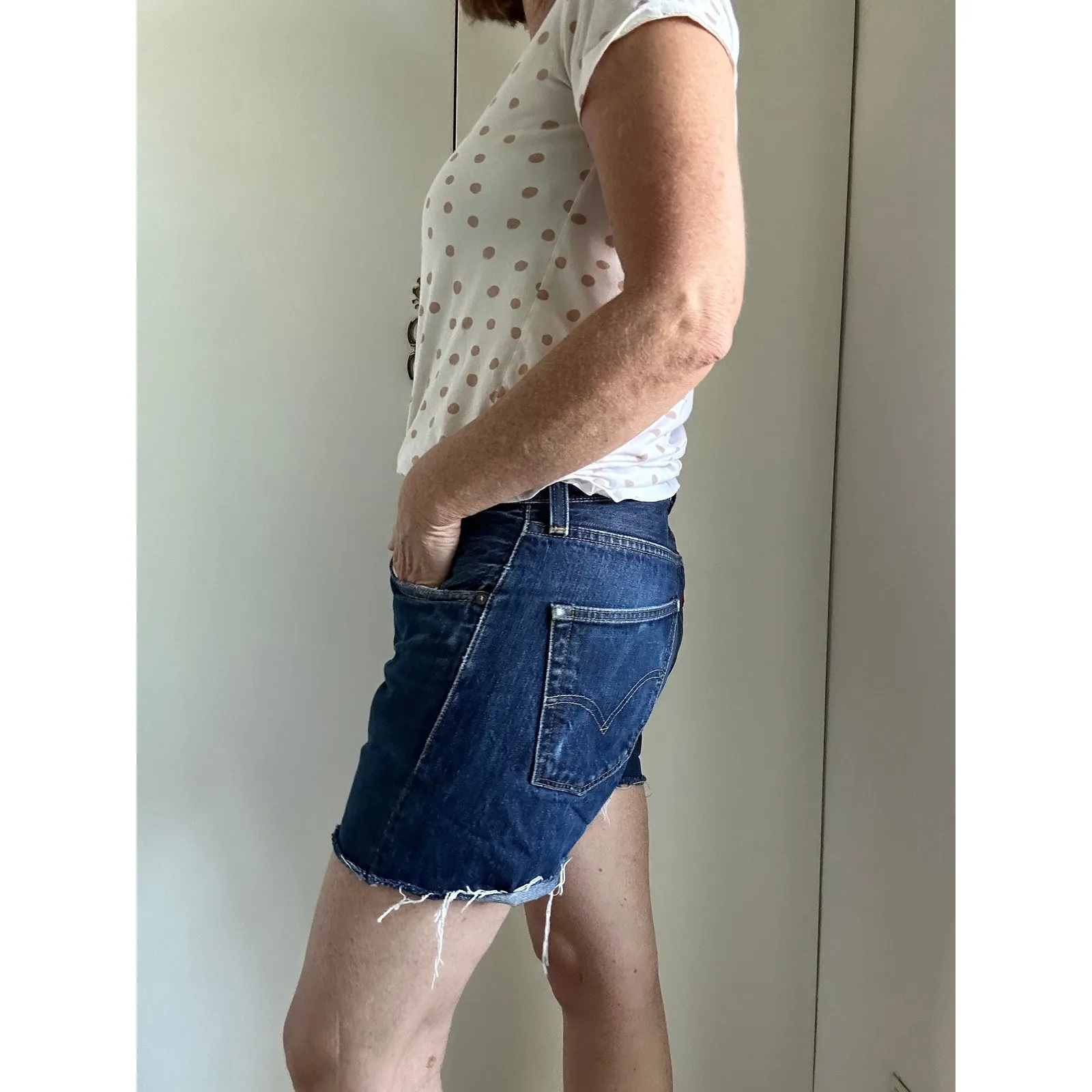 Levi's Vintage 501 XX Denim Cut Off Shorts Size 30" Selvage Big E ReSummer - Image 10