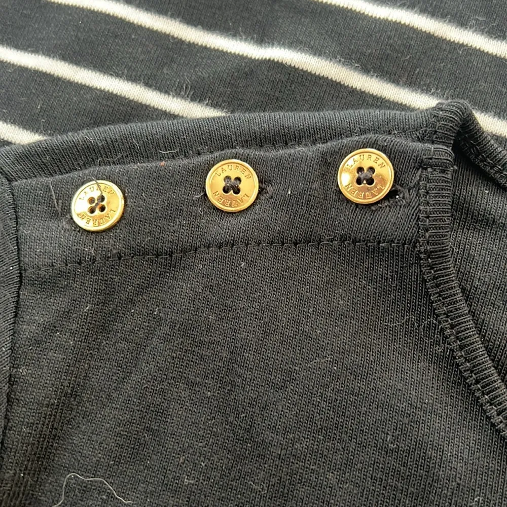 Lauren Ralph Lauren Cotton Striped Dress, Size L Retail $135 EXCELLENT! Size L - Image 9