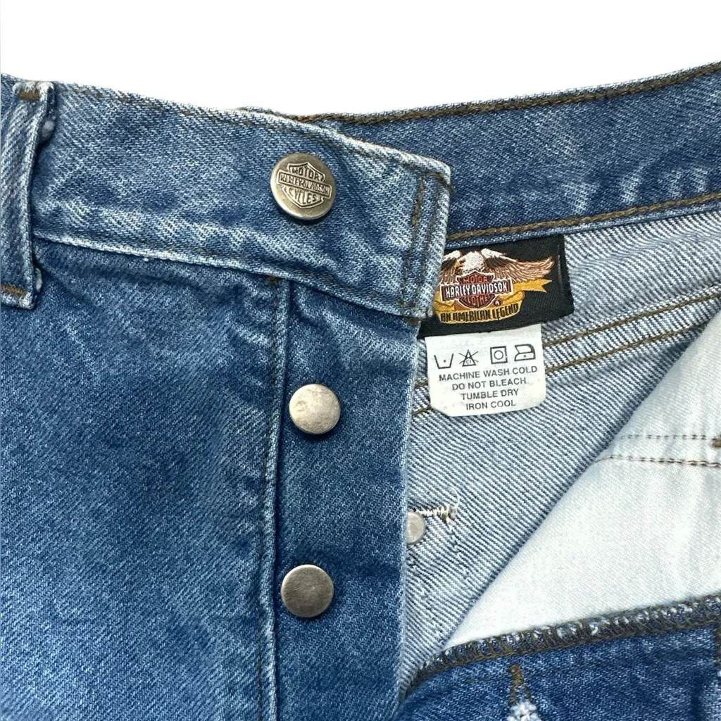 Harley Davidson Jean Shorts - Image 2