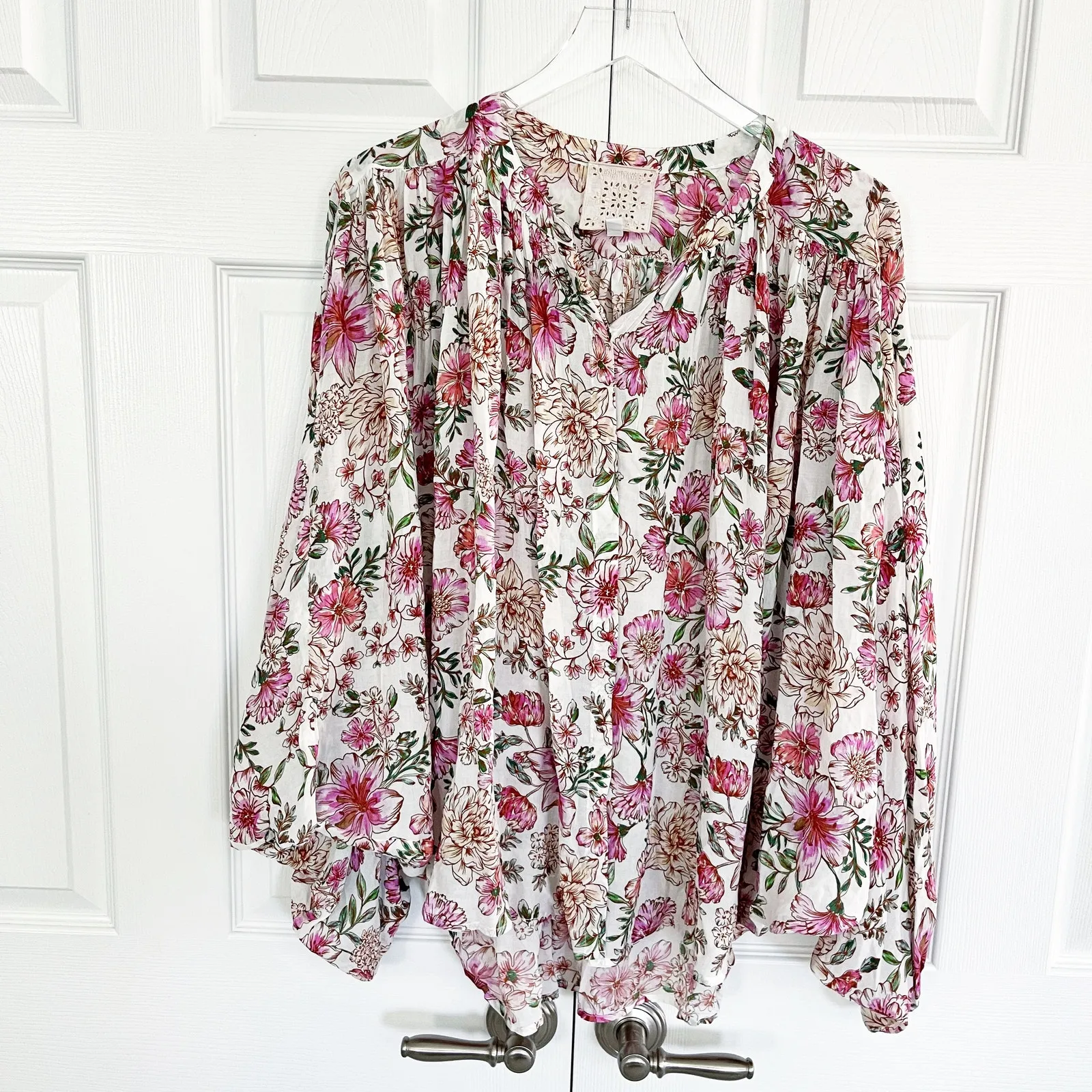 Johnny Was Isla Floral Button Down Shirt - Image 4