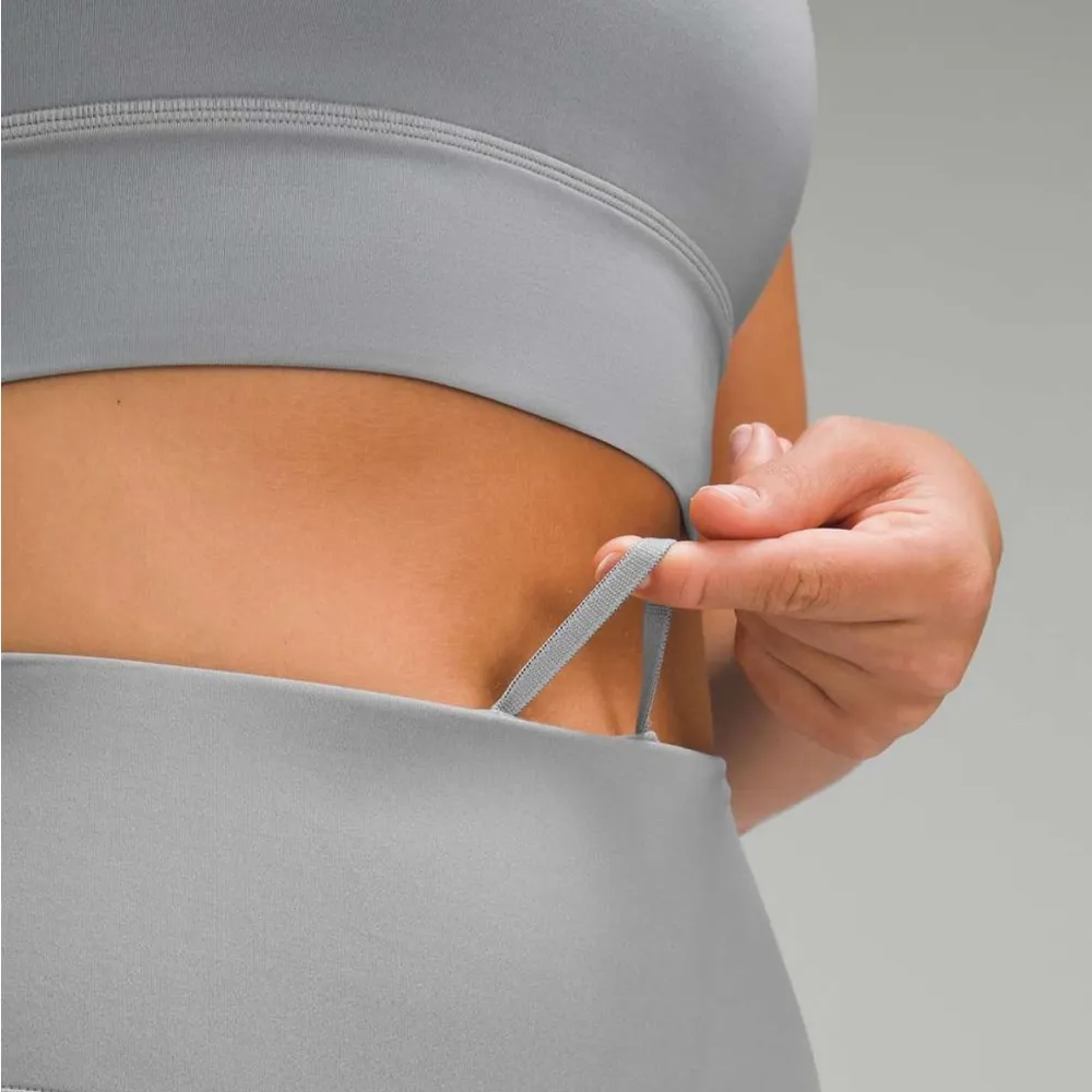 Lululemon Wunder Train Contour Fit HR Crop 23” Rhino Grey - Image 2