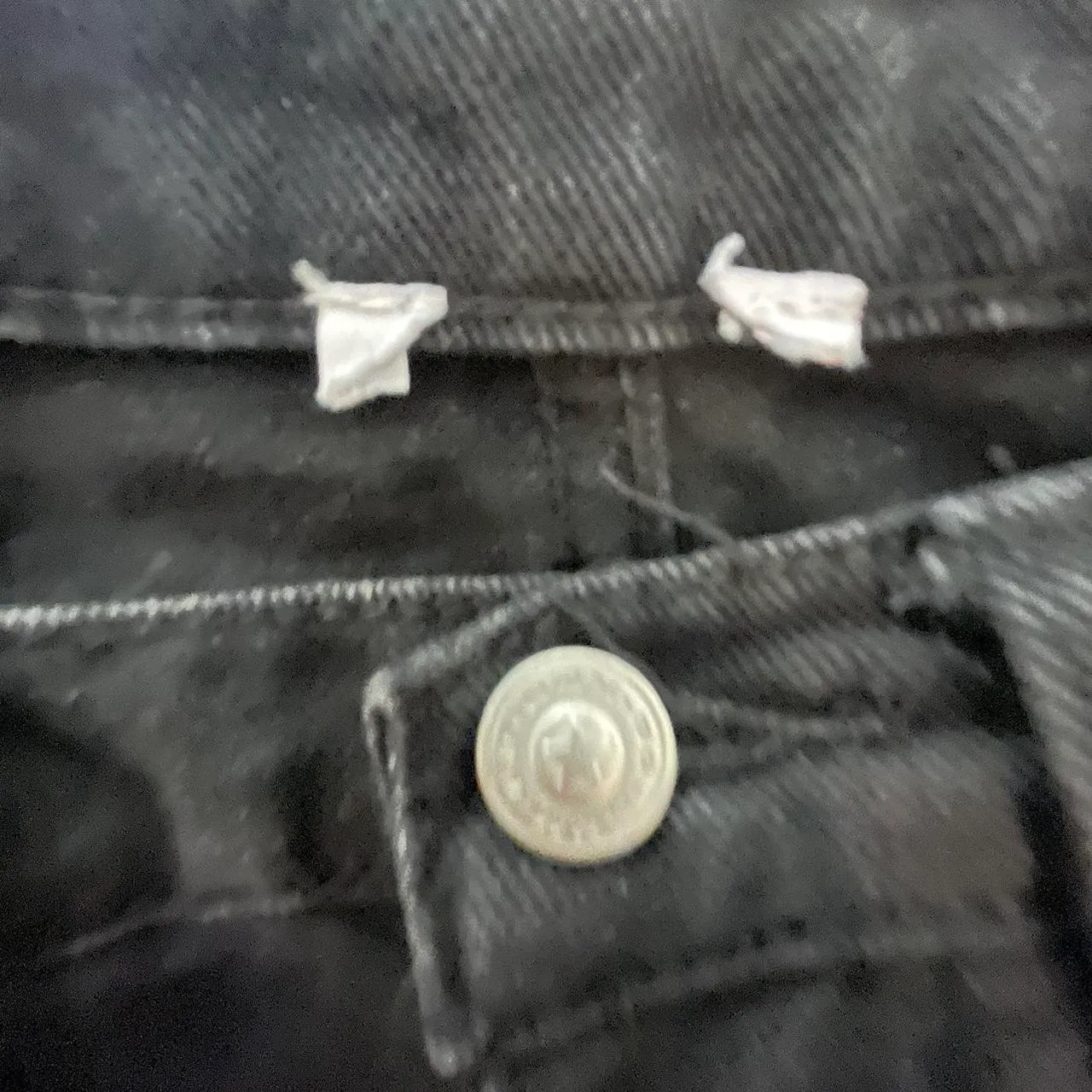 Princess Polly  Blue Cece Hammer Wide Leg Ripped Jeans - Image 4