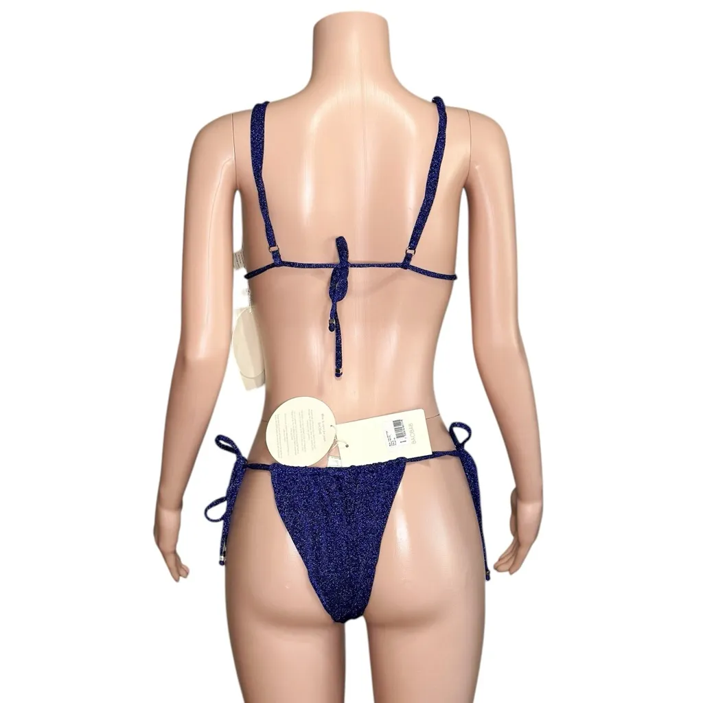 BAOBAB Kaia Bikini Top & Bottom, Royal, Small Blue - Image 5