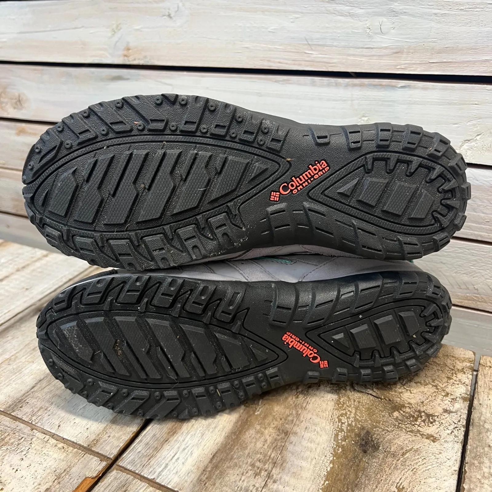 Columbia Redmond V2 Hiking Shoes Aqua Gray Low Trail Sneakers Women's Size 7 - Image 9