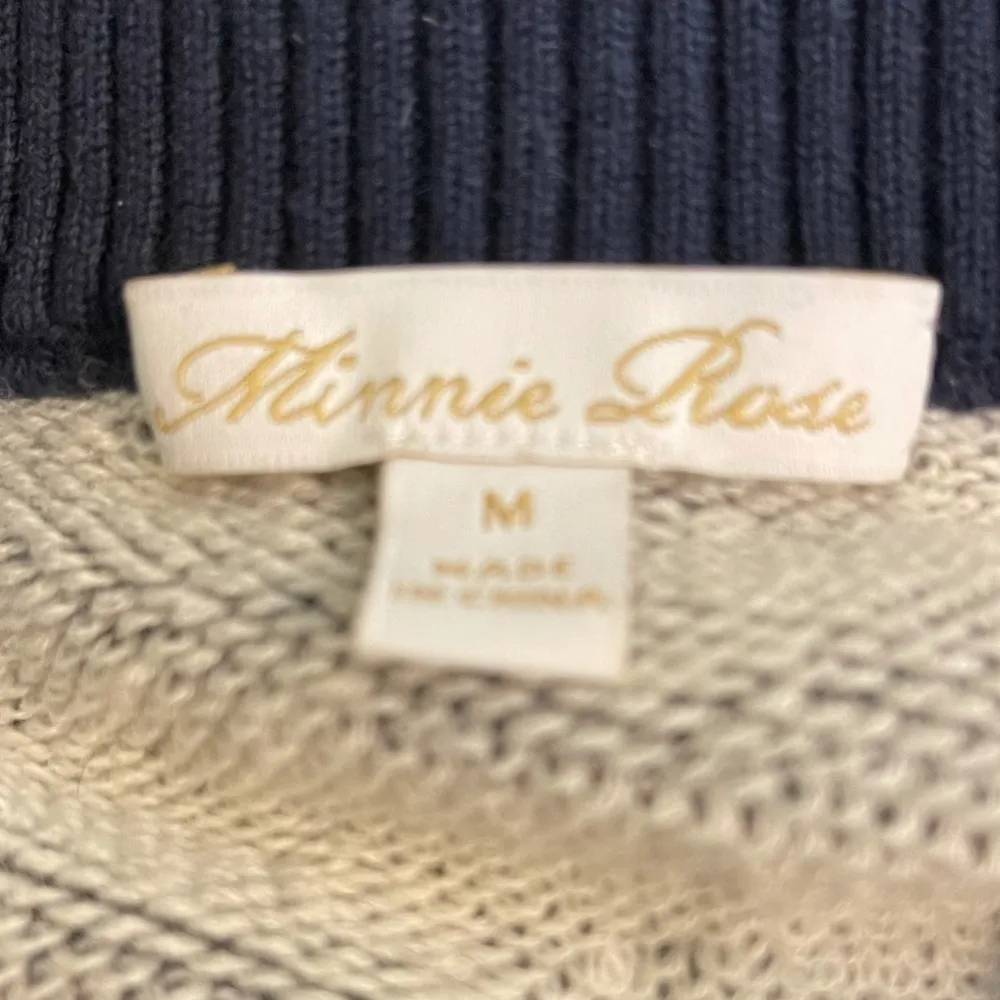 Minnie Rose Crew Neck Sweater Size Medium - Image 3