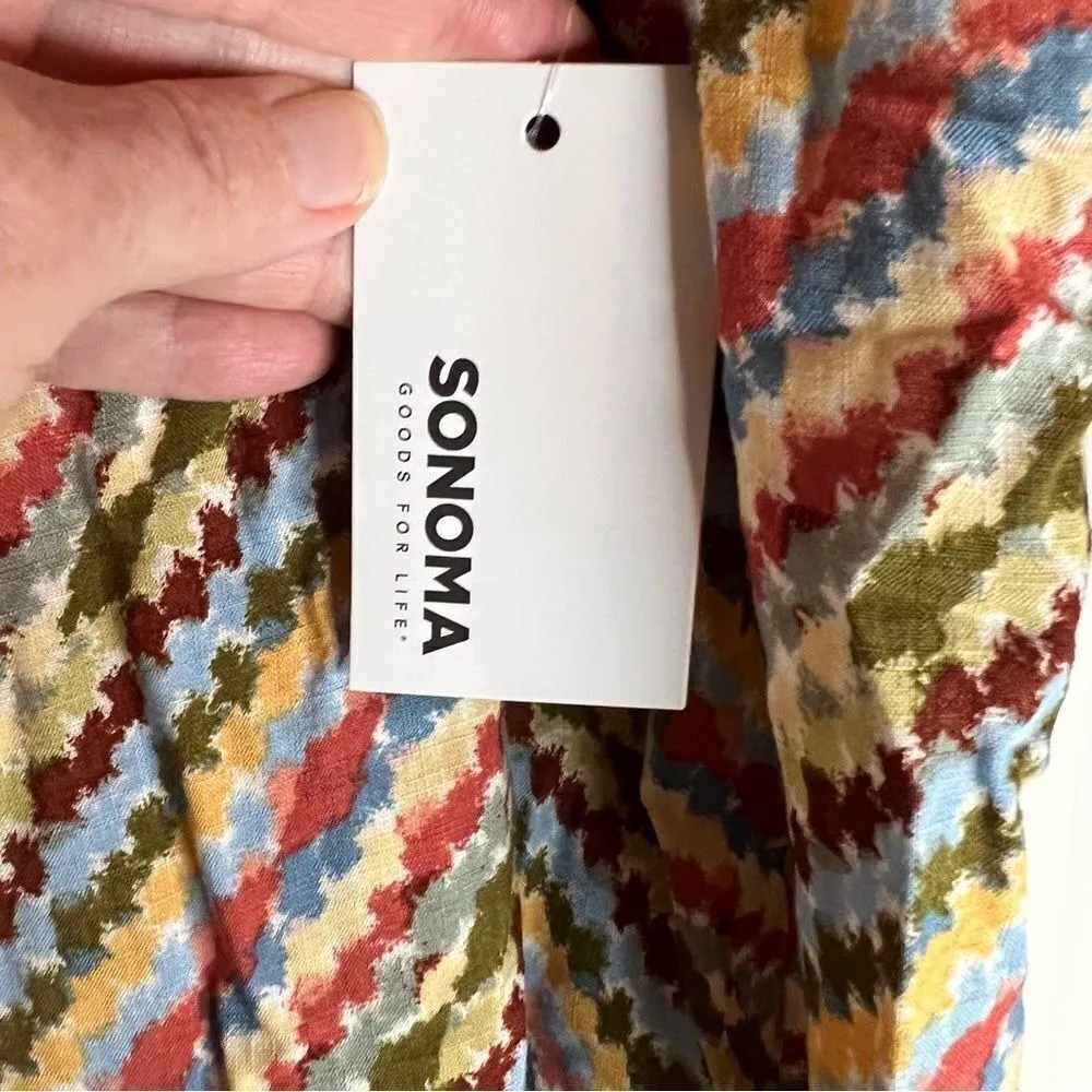 NWT Sonoma‎ Long Skirt, Size XXL. Extra Buttons. Button Down. Pockets. - Image 4