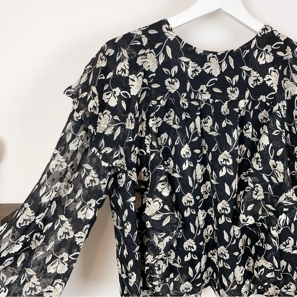 En Saison Finley Top Black Multi - Image 4