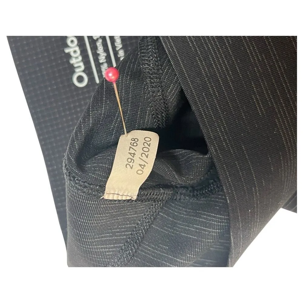 Outdoor Voices Leggings Womens S Workout Yoga Mid Rise Athletic Ankle 7/8 Black - Image 7