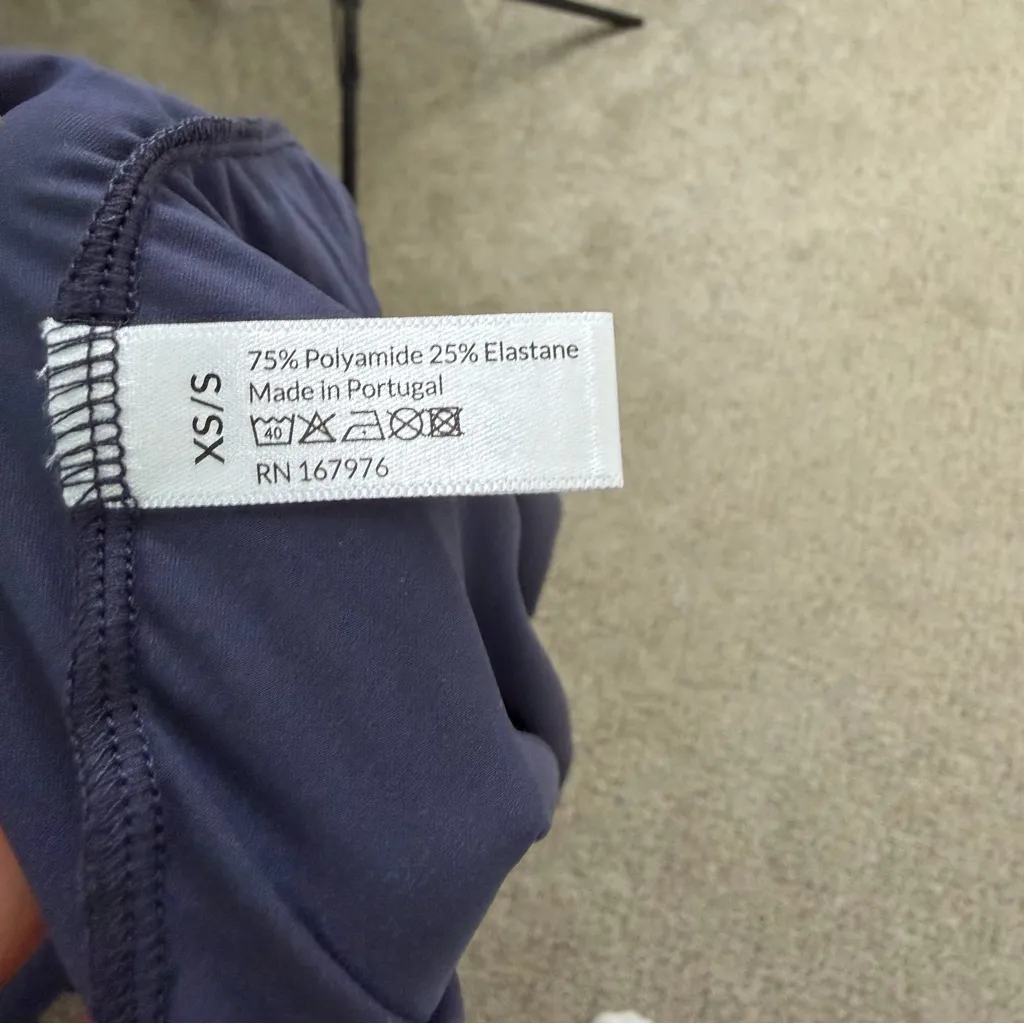 CHAM The Cher Long Sleeve Cut Out Dress Navy Womens Size XS / S Blue - Image 10