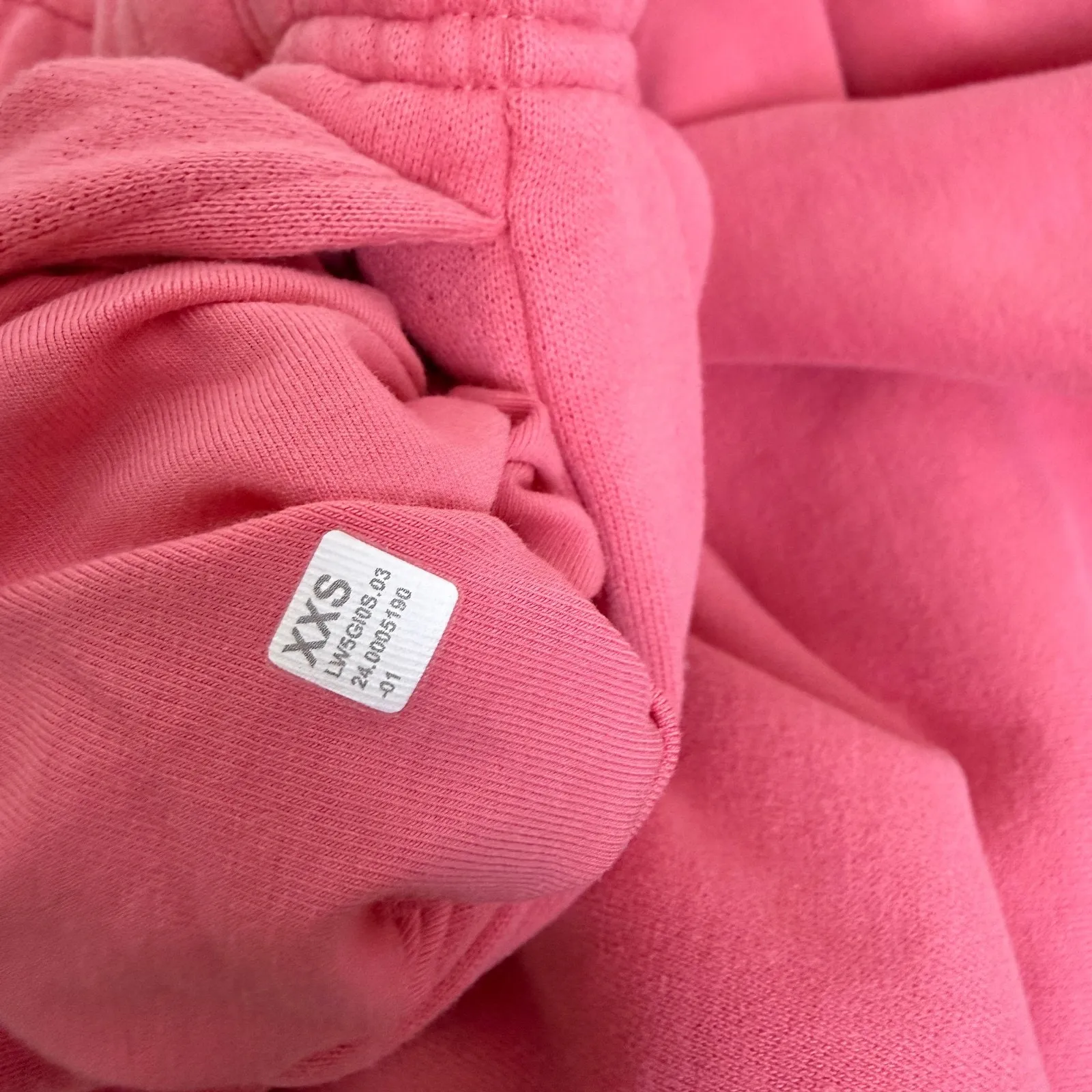 Lululemon Scuba Mid Rise Jogger Pants Size XXS Womens Pink Athleisure Lounge Jog - Image 9