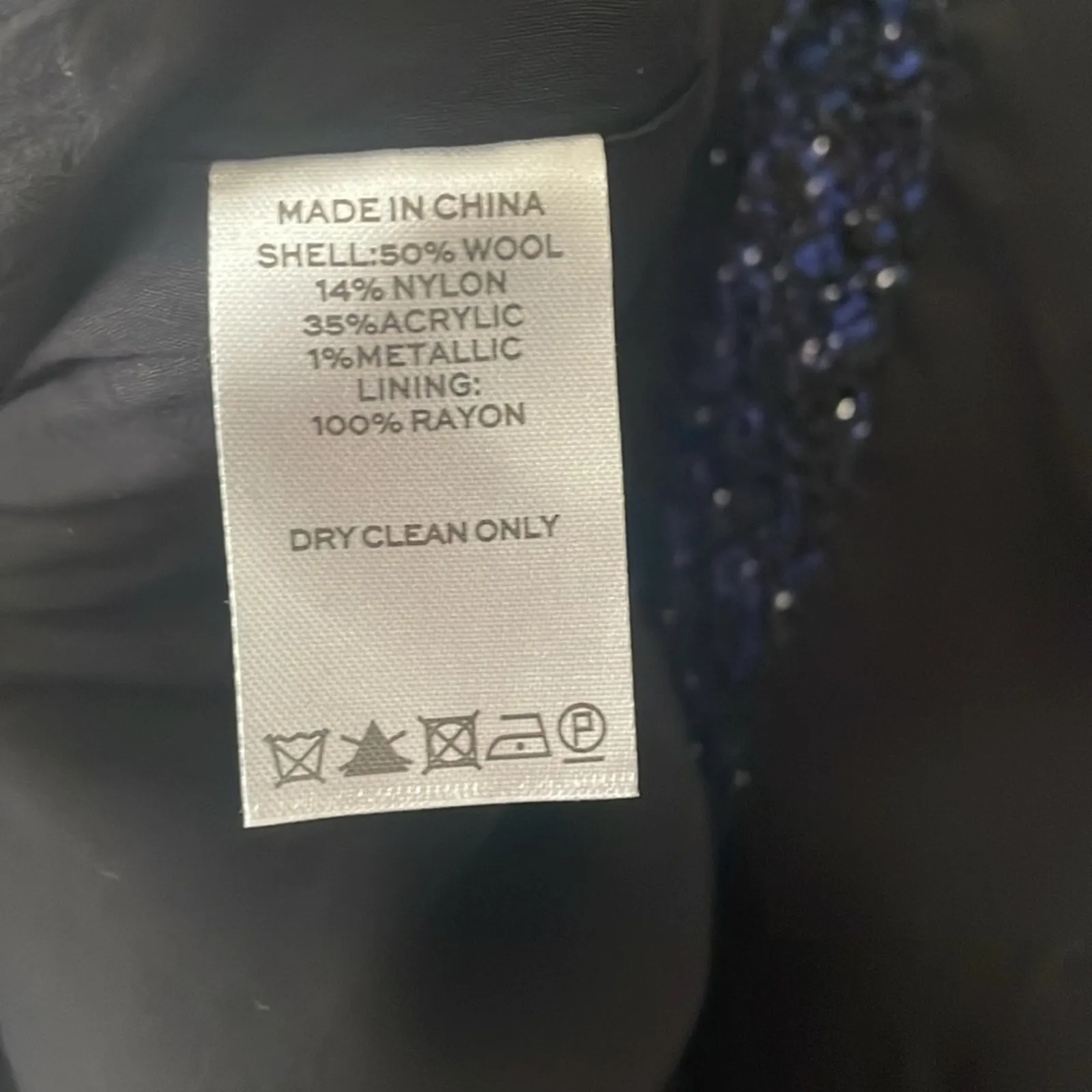 Hill House The Lou Lou Duster Jacket Midnight Tweed - Image 14