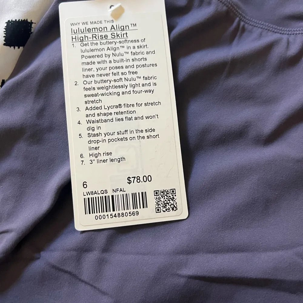 Lululemon Aling  hight -rise skirt - Image 3