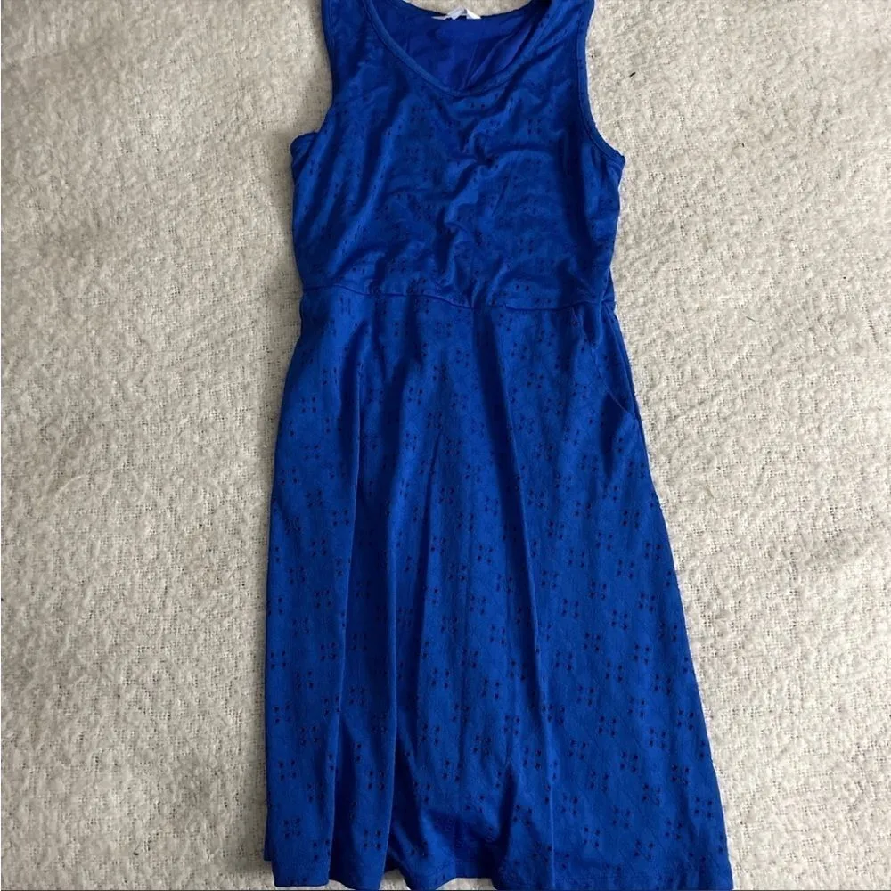 Market & Spruce Elise Eyelet Dress M - Image 2