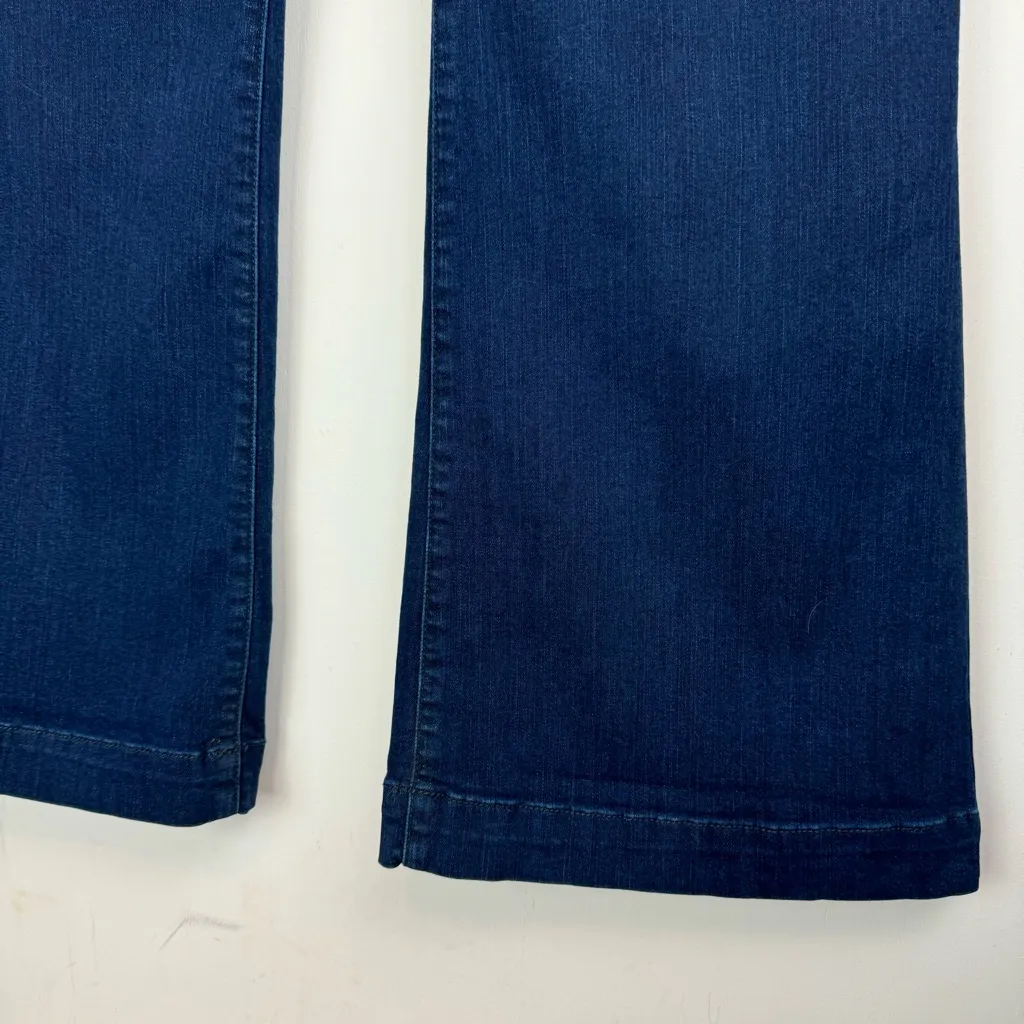 Torrid Bombshell Flare Premium Stretch High Rise Jeans Sz 22S Dark Wash - Image 8