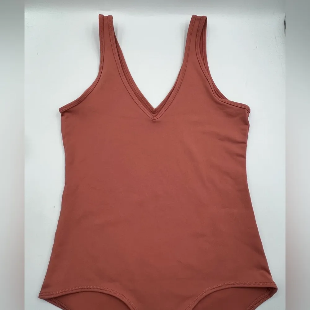 A&F Soft Collection V- Neck Sleeveless Bodysuit - Image 6