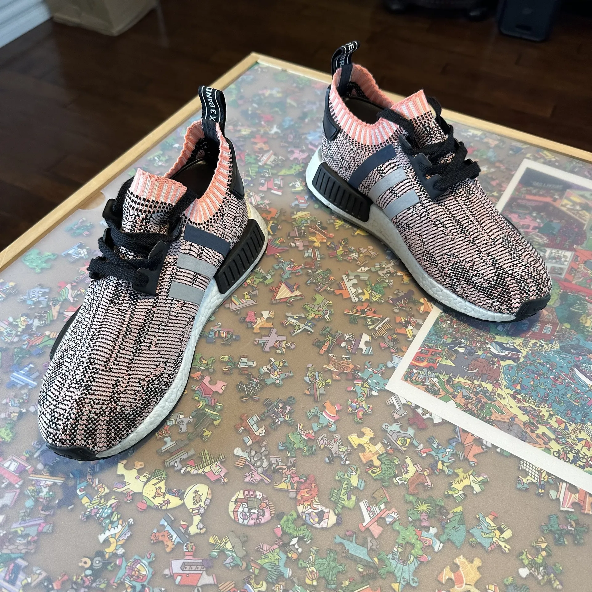 Adidas NMD R1 Original Boost Runner Primeknit in "Sun Glow" - Image 6