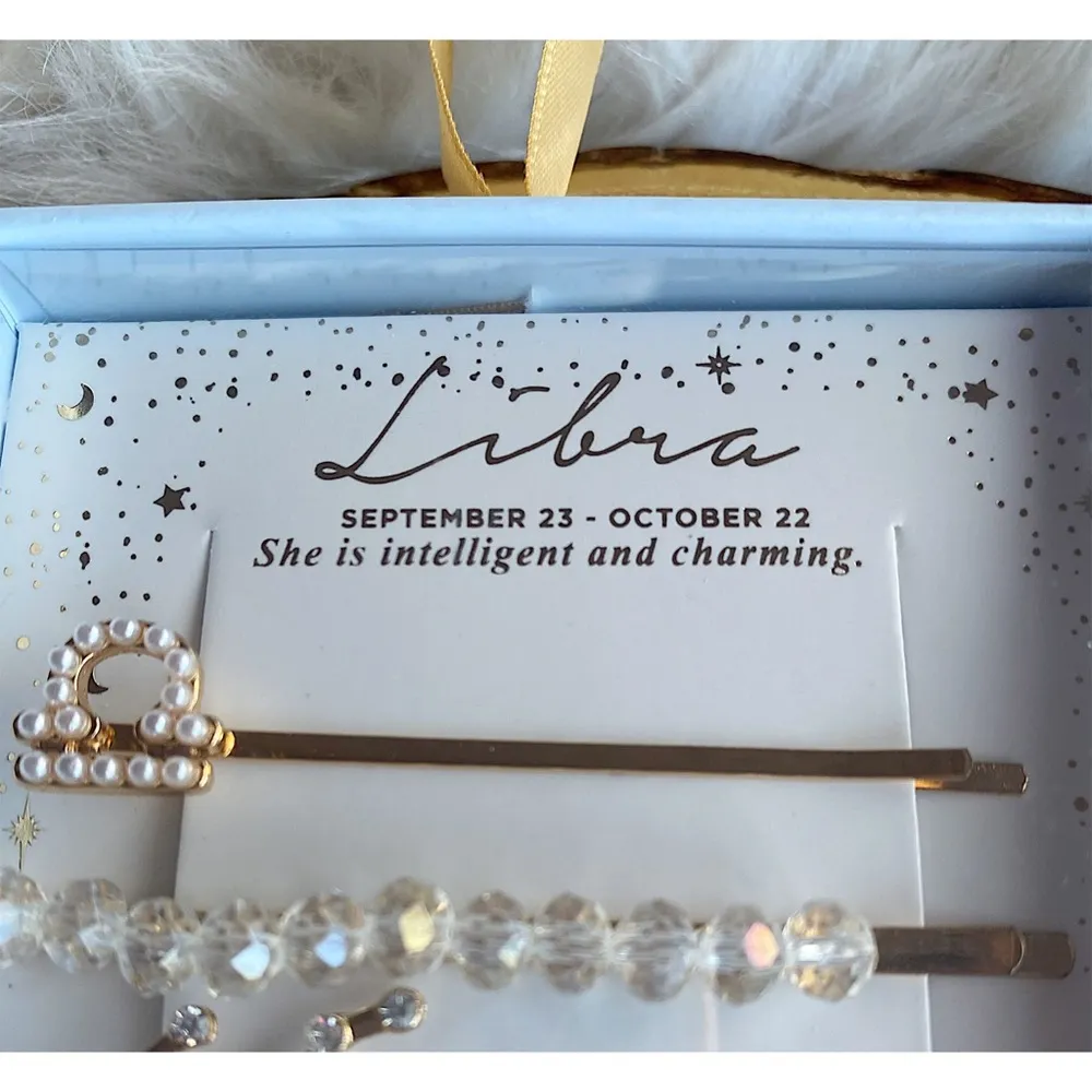NWT Libra Zodiac Hair Accessory Set - Image 4