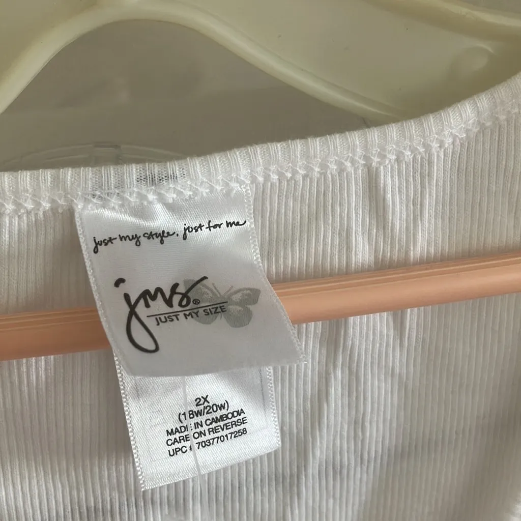 FINAL MARKDOWN Just my size tank top 2x nwt - Image 3