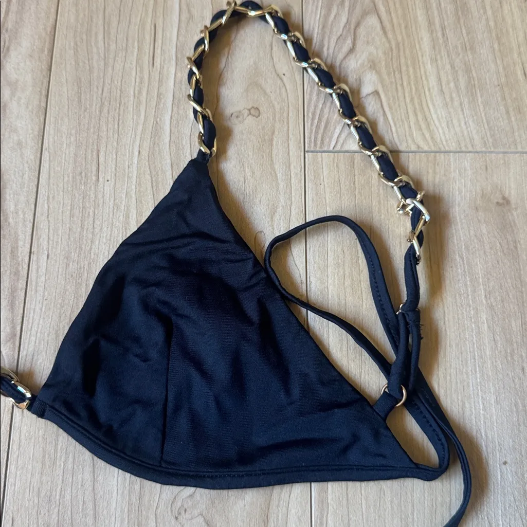 ALT CHAIN BIKINI TOP Black Size XS - Image 2