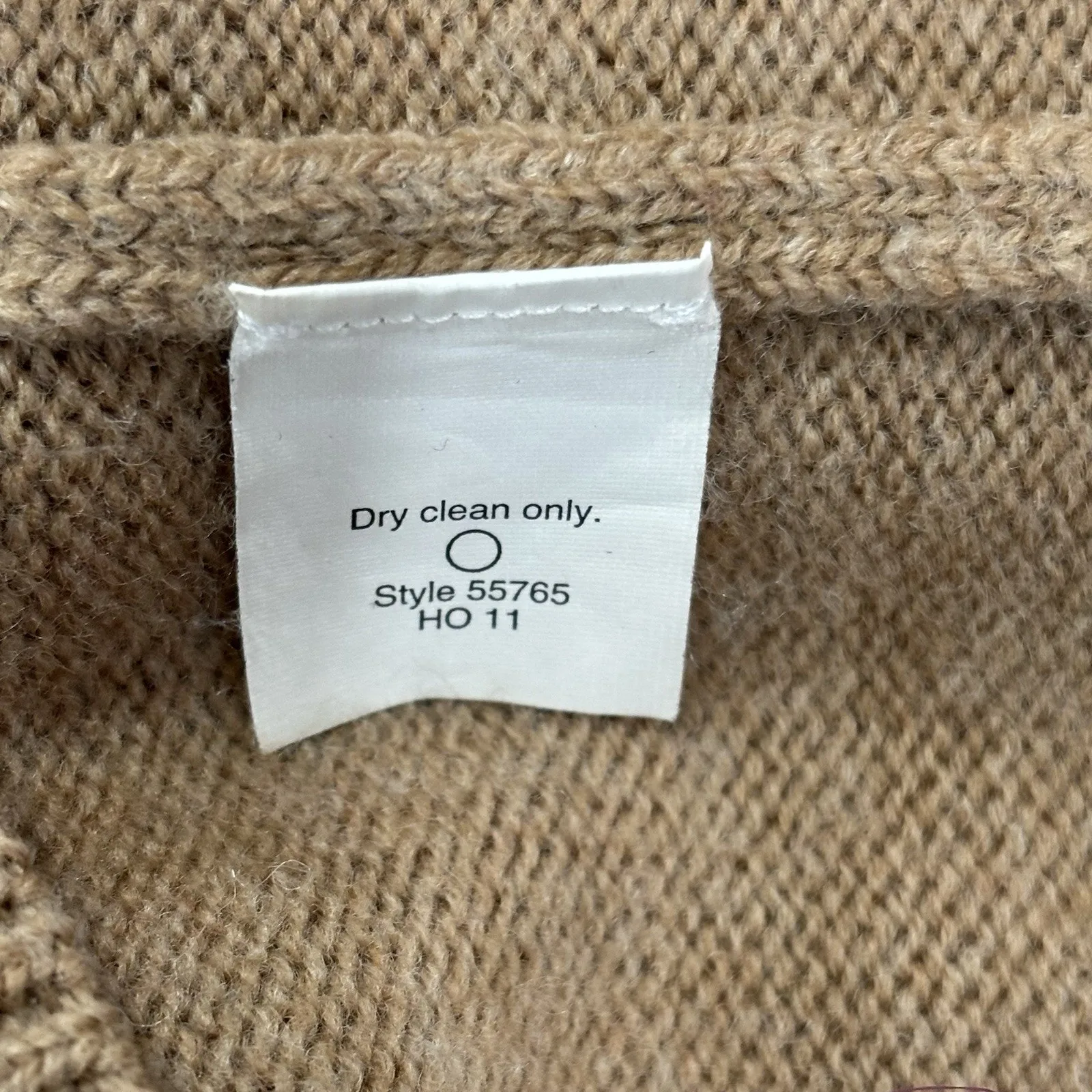 J.Crew Size S Orange Brown Colorblock 100% Merino Wool Rollneck Pullover Sweater - Image 4