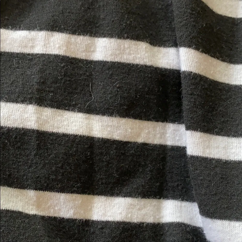 AB Studios High Low Black Striped Skirt - Image 3