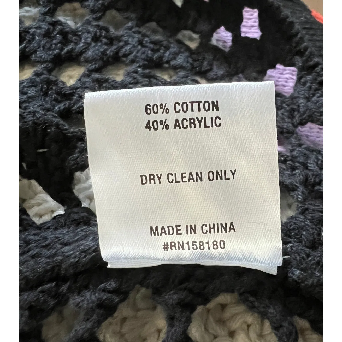 HONOR THE GIFT Open Knit Sweater Vest Black Sz M Streetwear Academia Preppy NWT Size M - Image 6