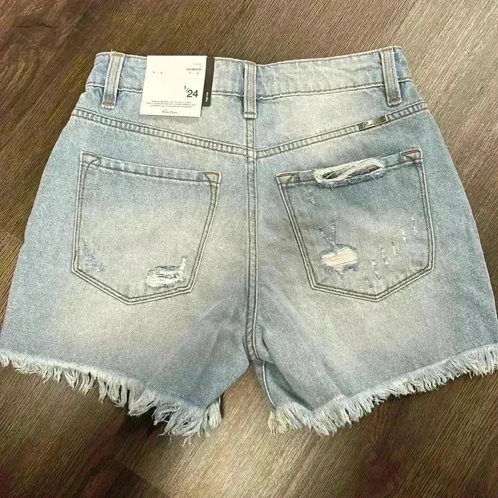 Kancan denim shorts Blue Size 24 - Image 3