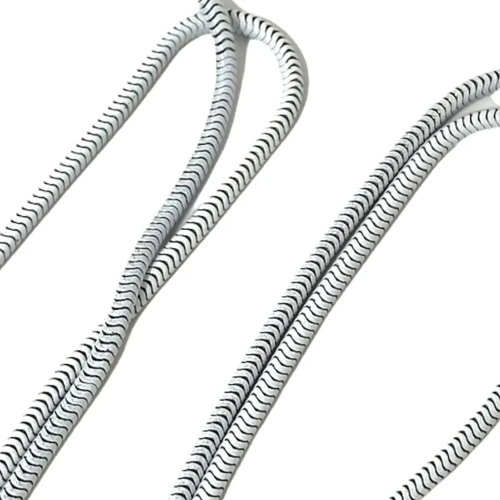 Ladies Vintage WHITE Metal MESH Crossbody Shoulder Bag Purse - Image 3