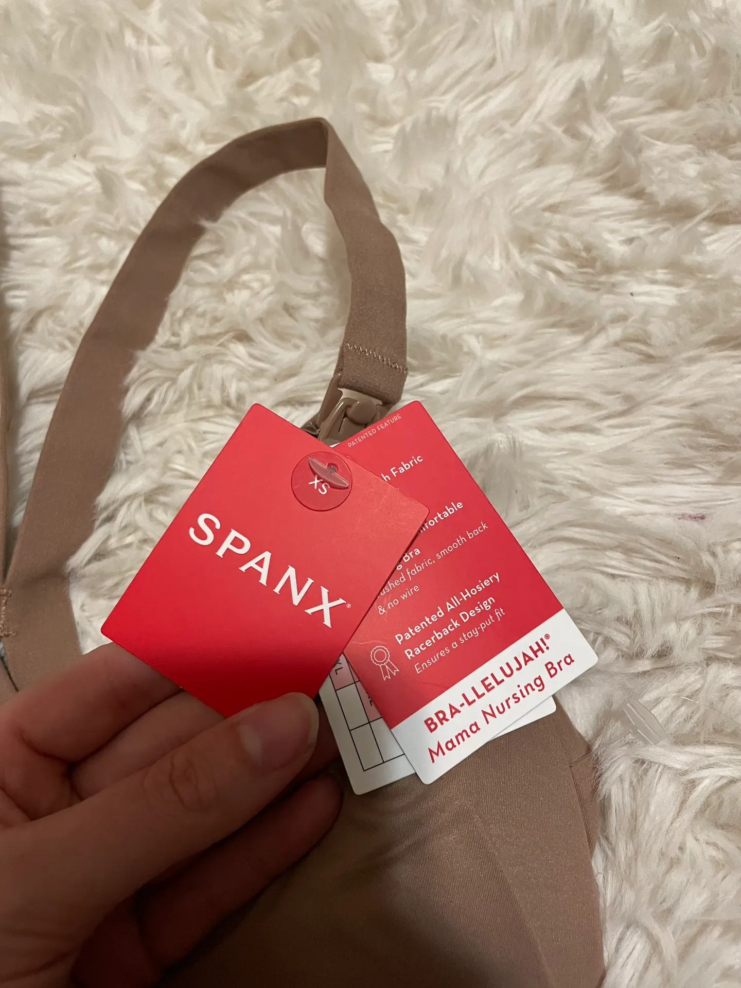 "Bra-llelujah" Mama Nursing Bra in Cafe Au Lait NWT - Image 5